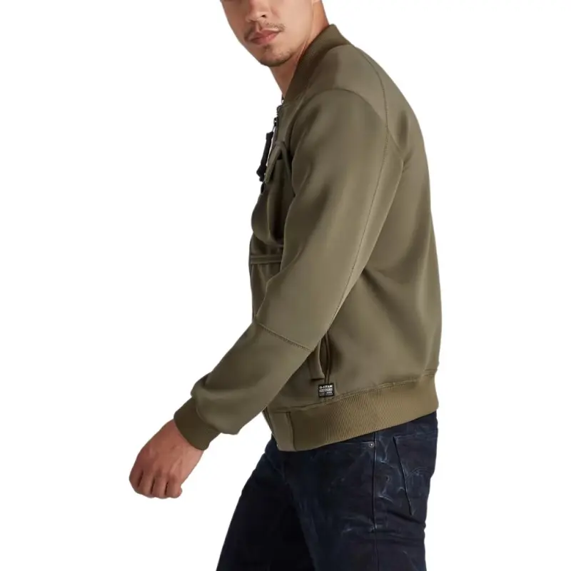 G STAR RAW Jackets Coats Men's Green Brown-3