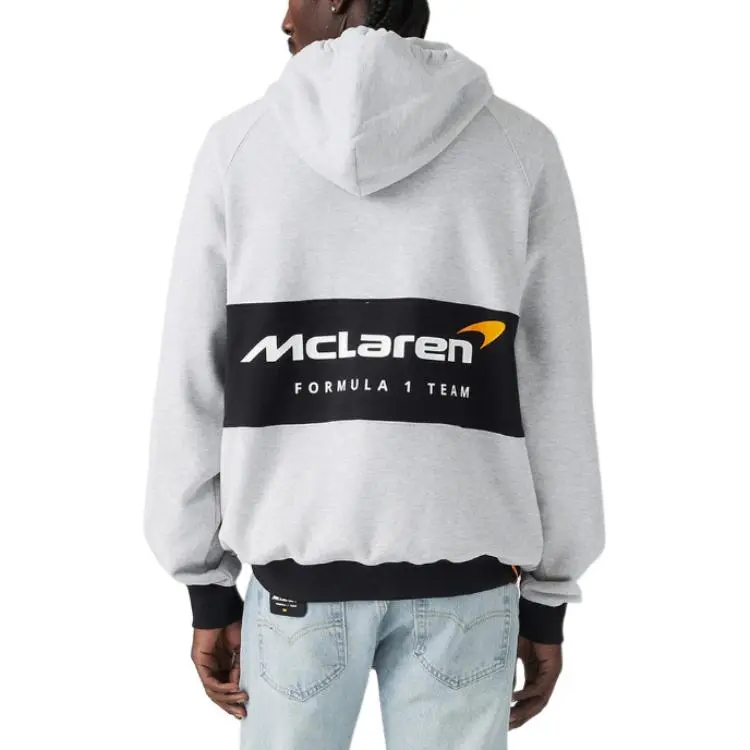 Mclaren X Levis McLaren Racing Co branded Edition Sweatshirts Men Gray-4