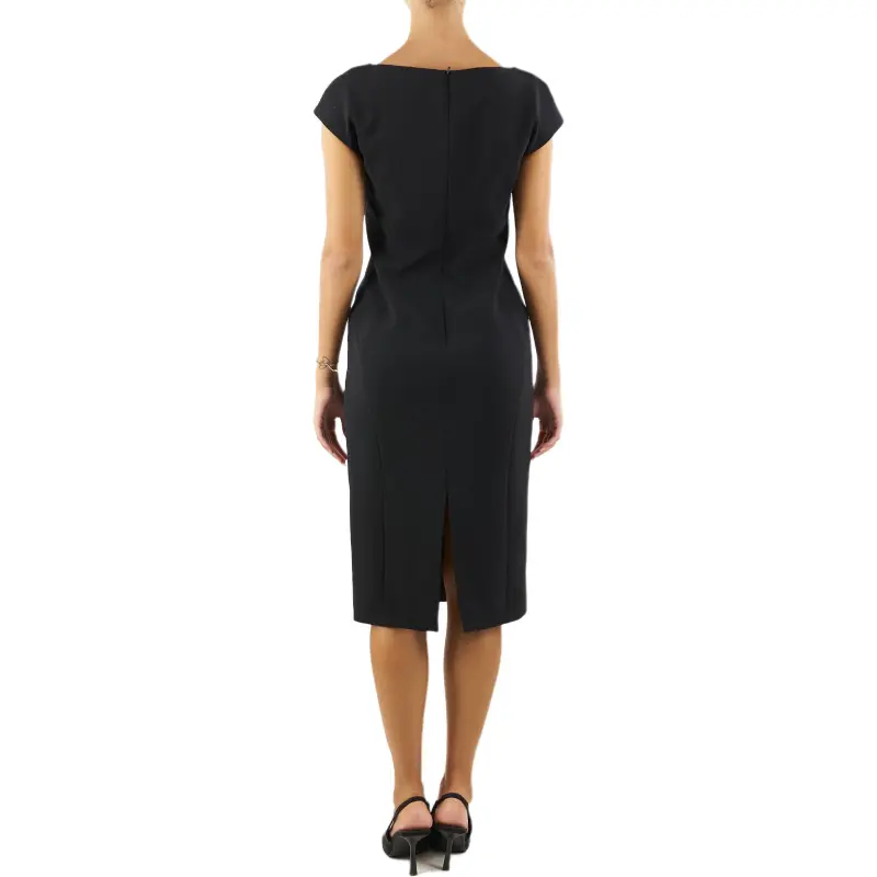MaxMara Visby V Neck Short Sleeved Dress-3