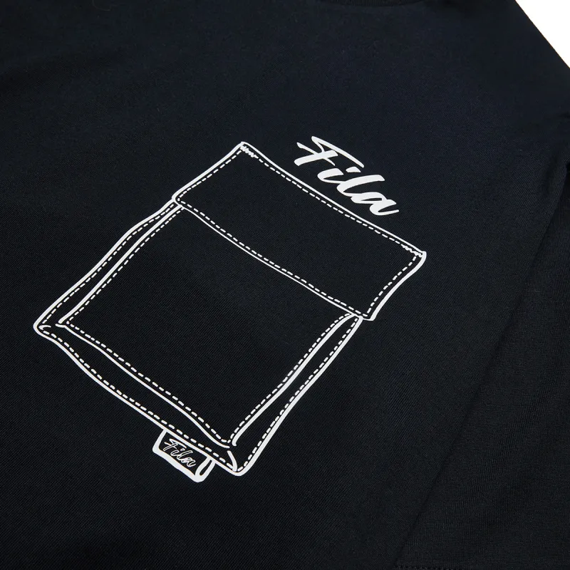 FILA FUSION T Shirt Men's Black-3