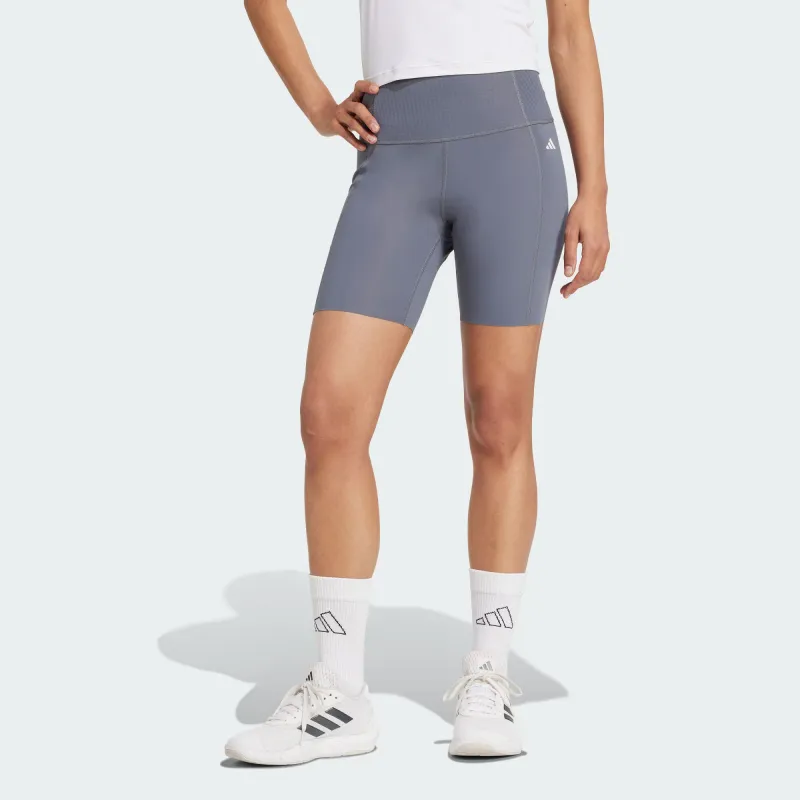 Adidas Power Casual Shorts Women's Asphalt Gray-1