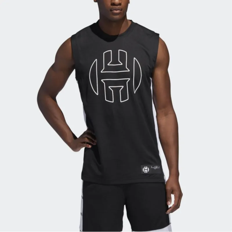 Adidas Harden Tank Top Men's Black-3