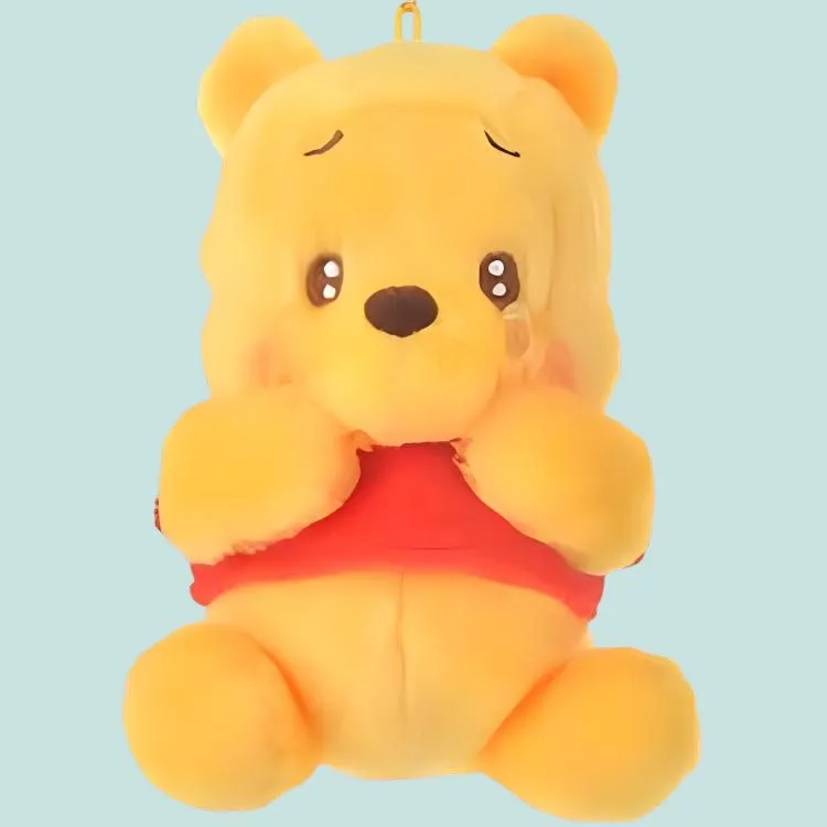 Disney Winnie Swaying Dolls Plush Pendant Small Size High-1