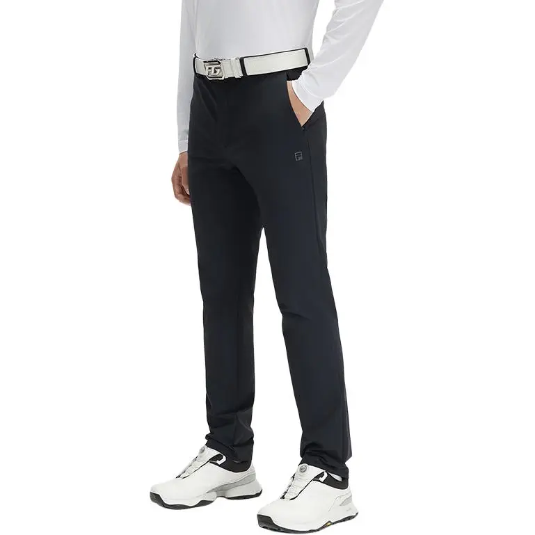 FILA Golf Series Knitted Sports Pants Men's Legend Blue-3