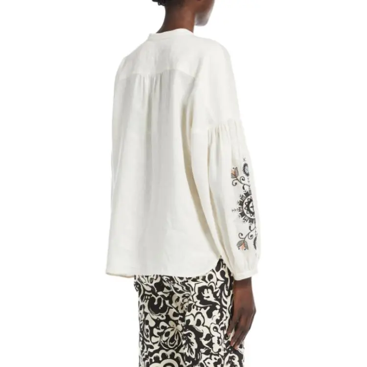 WEEKEND MaxMara Embellished sleeve Blouse-1