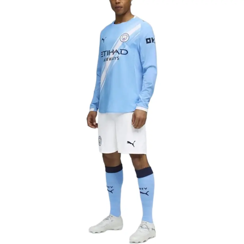 PUMA Soccer Jersey Men's Light Blue-3