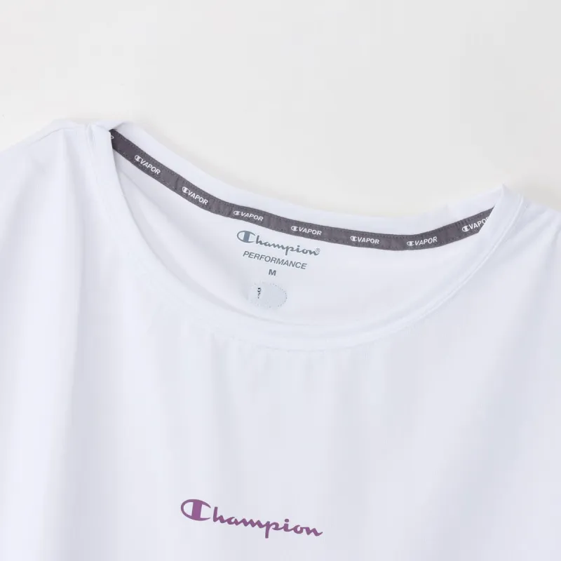 Champion T Shirts Women's White-2
