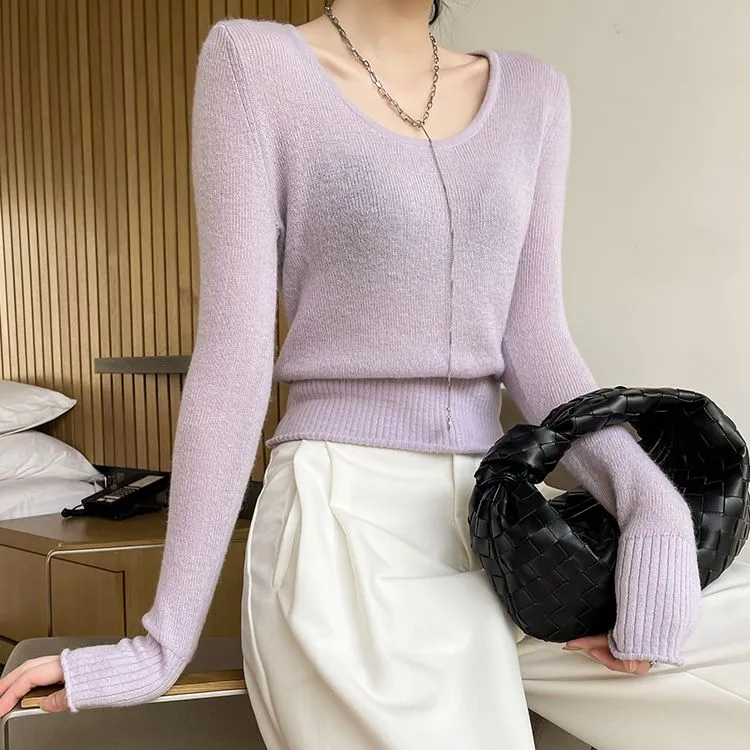 The King And The Nightingale Knitwear Women's Cream White-4