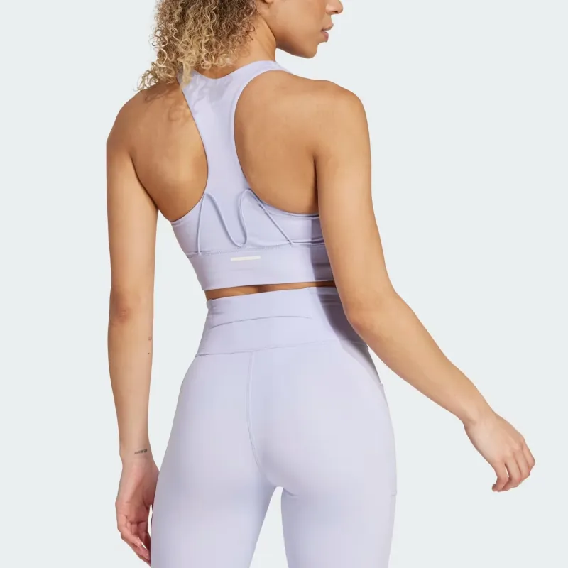 Adidas Free Shipping With AdiClub Run Pocket Medium Support Bra-4