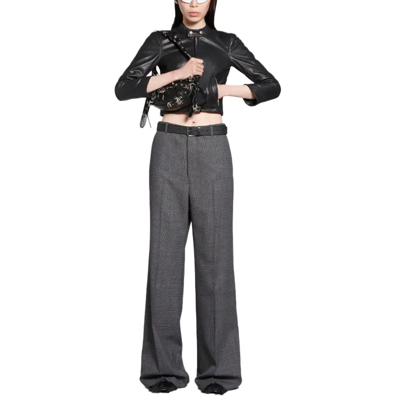 Balenciaga Checked Tailored Trousers-2