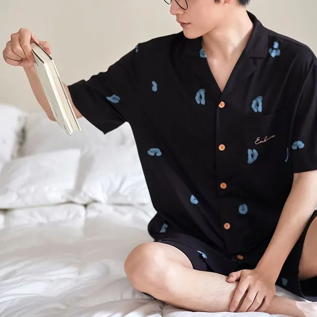 XUANZHITING Men Pajama Sets-1