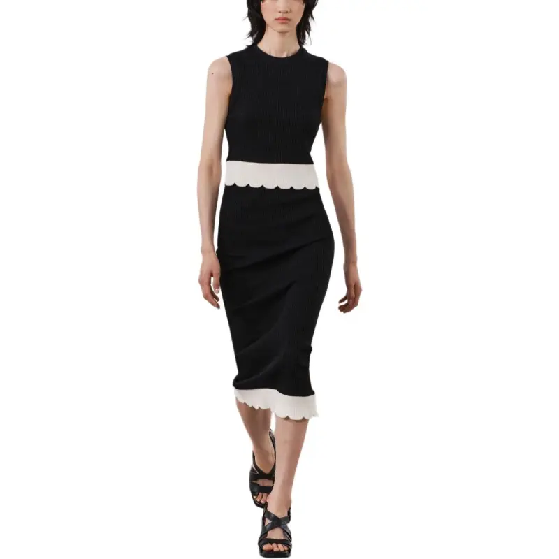 ZARA T Shirt Women's Black/Nude-2