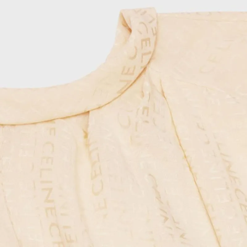 CELINE Long-Sleeved Dresses Women's Yellow-2