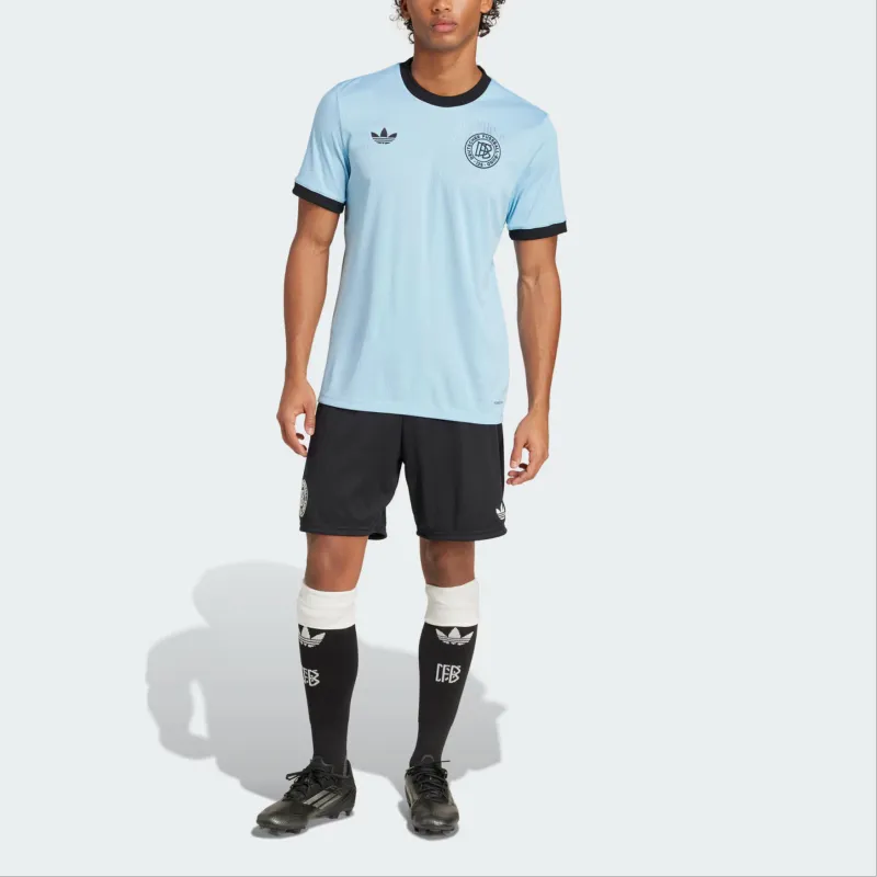 Adidas Originals ANNIVERSARY Soccer Jersey Men's Clear Blue/Black-2