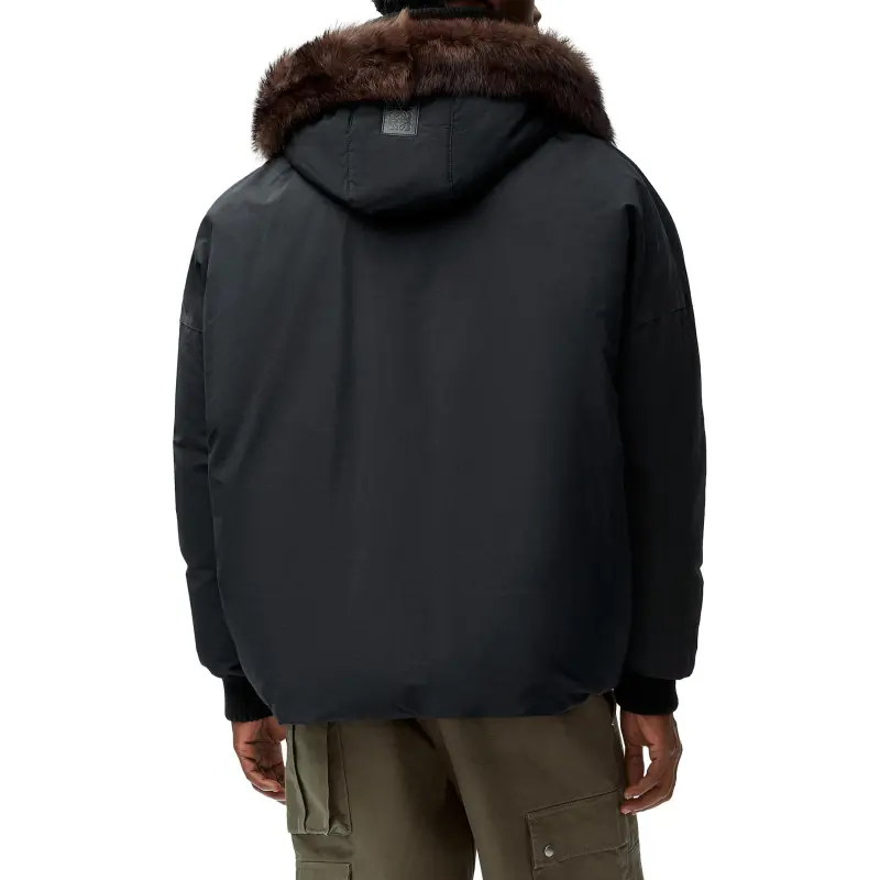 LOEWE SS25 Jackets & Coats Men's Black-3