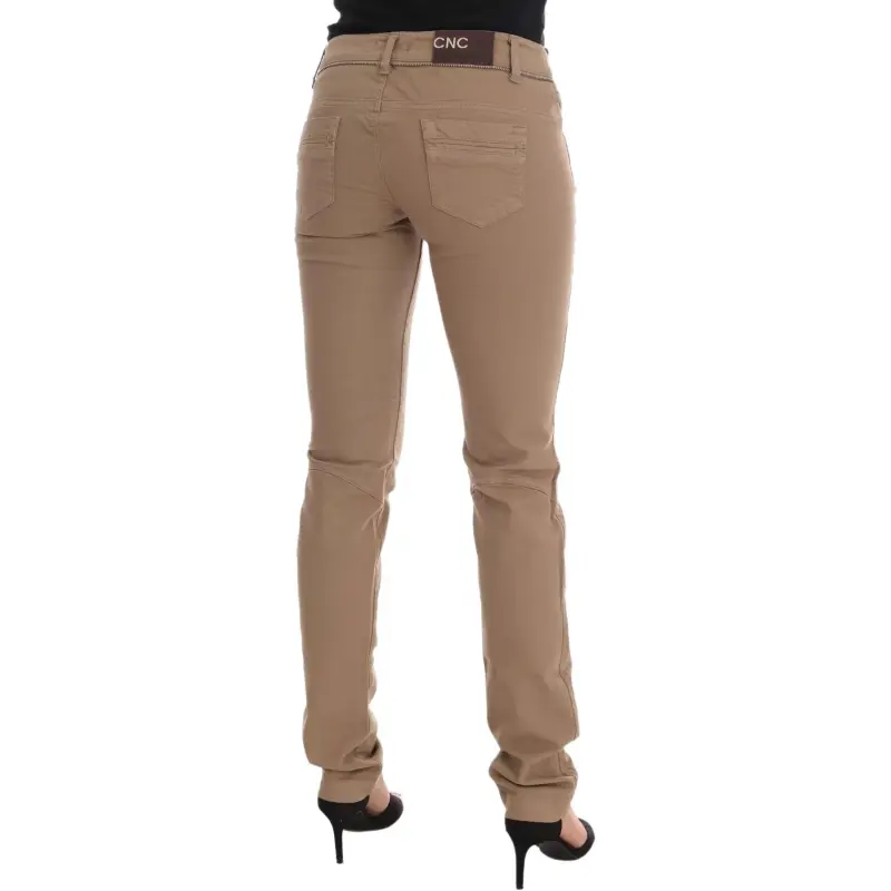 COSTUME NATIONAL Casual Pants Women's Beige-1