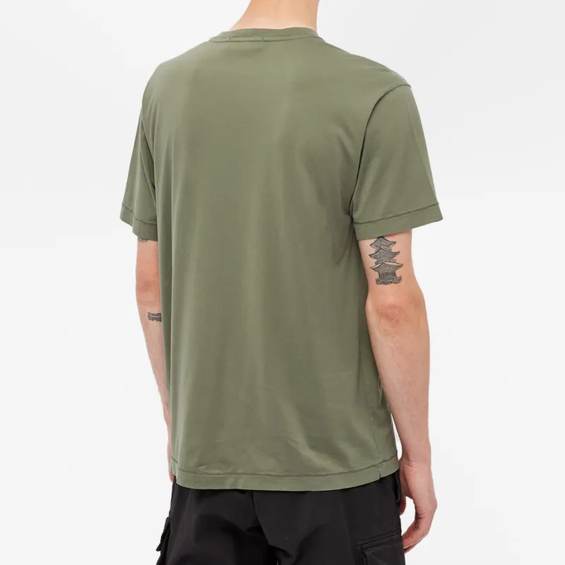 STONE ISLAND Compass Patch Crewneck T Shirt-4