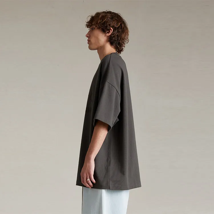 Fear Of God Essentials Logo print T shirt-2