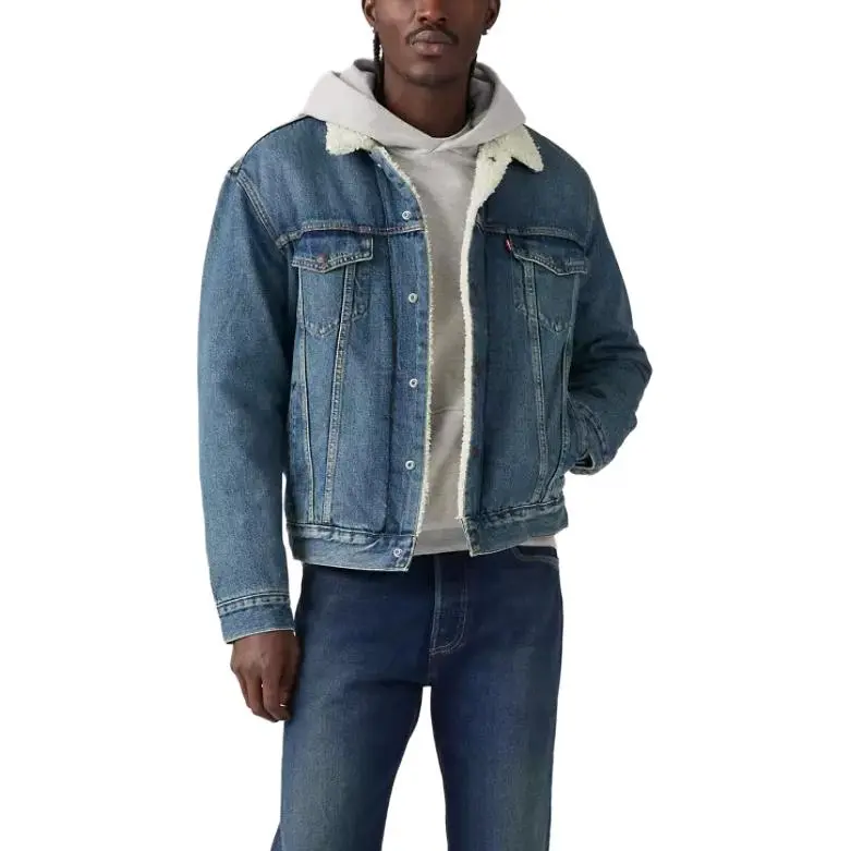 Levis Jackets Men Blue-2