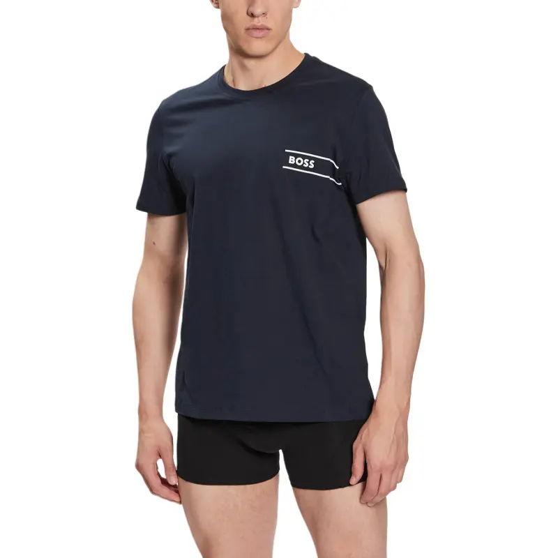 HUGO BOSS T Shirts Men Blue-2