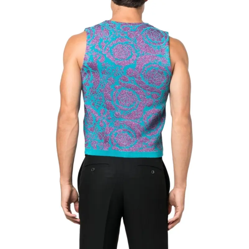 VERSACE FW22 Vest Men's Multicolor-2
