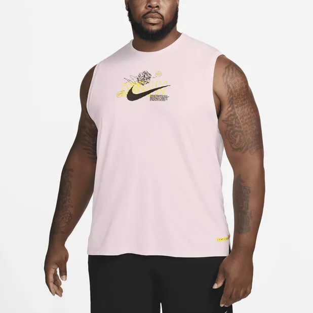 Nike Tank Tops Men Pink-3