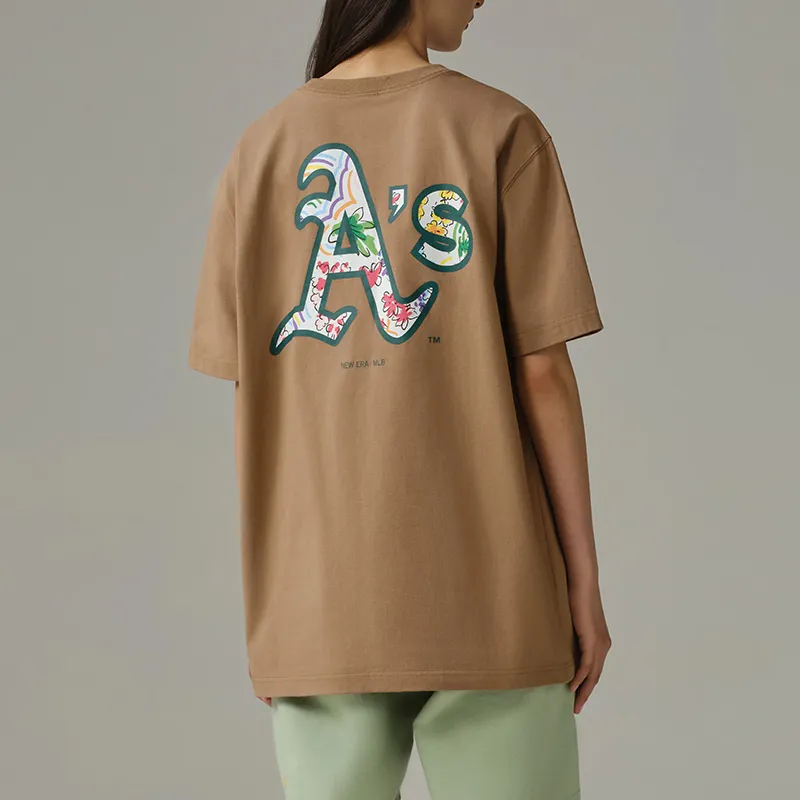 New Era New Era SS23 MLB Series T Shirts Unisex Khaki-3