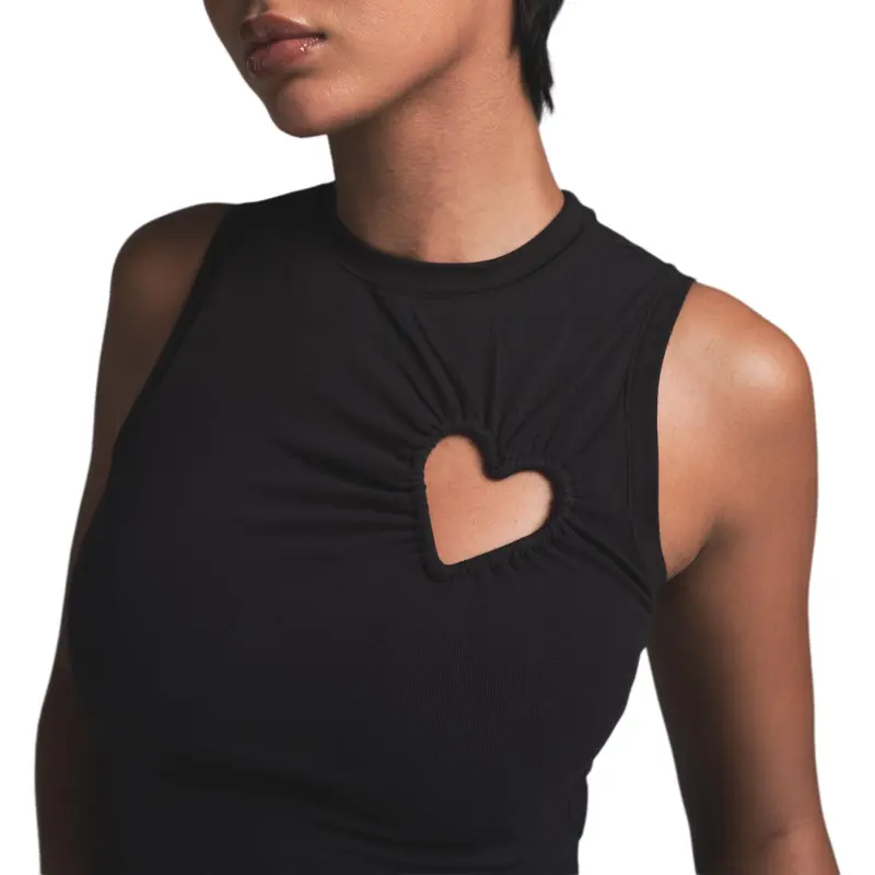 SKIMS Valentine's Day Collection SS25 Tank Tops Women's SOOT/Smoke Gray-3
