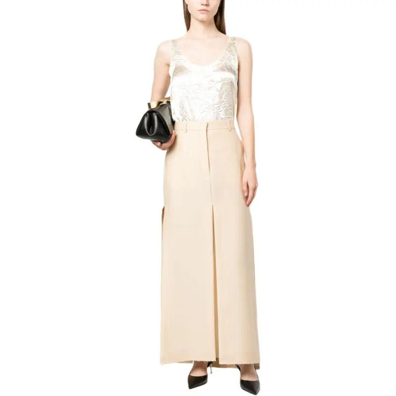 Lanvin Splitted Sleeveless Tank Top-2