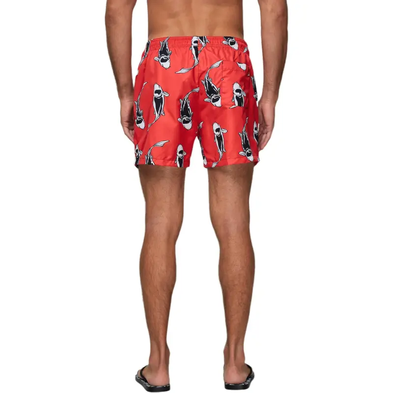 HUGO BOSS Casual Shorts Men's Red-3