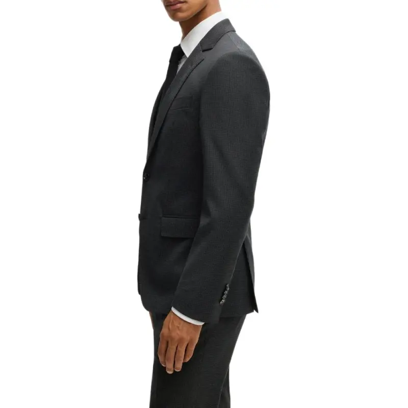 HUGO BOSS Business Suit Men's Black-7