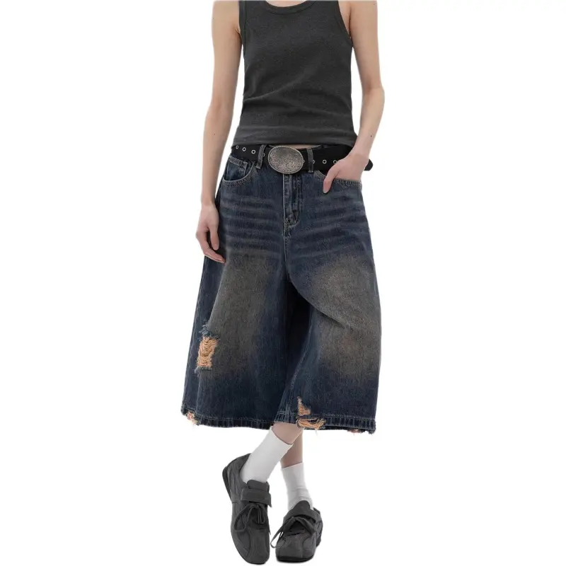 Concubine Zhu Denim Shorts Women's-2