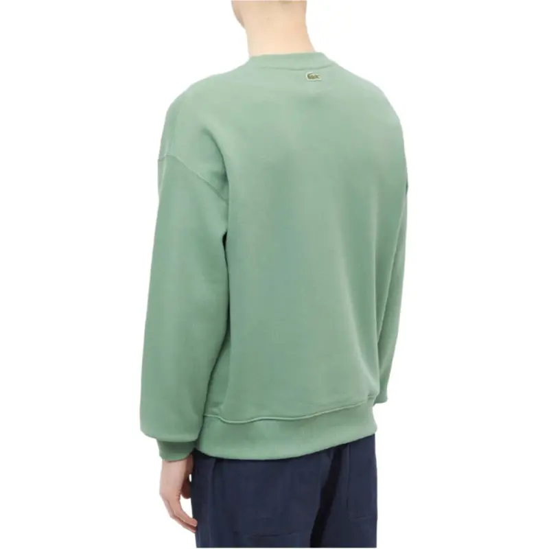 LACOSTE Sweatshirts Men Green-4
