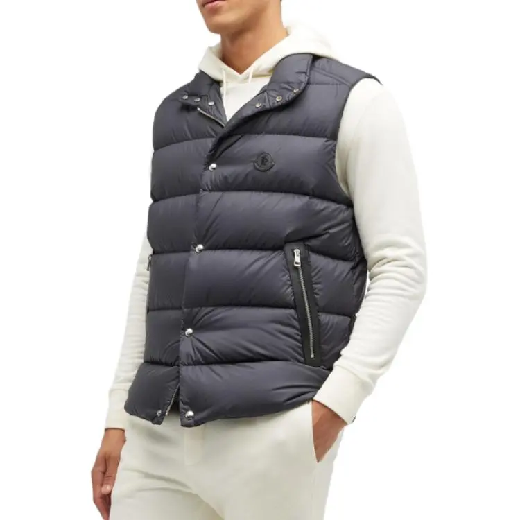 Moncler Treompan Series Vests Men Black-3