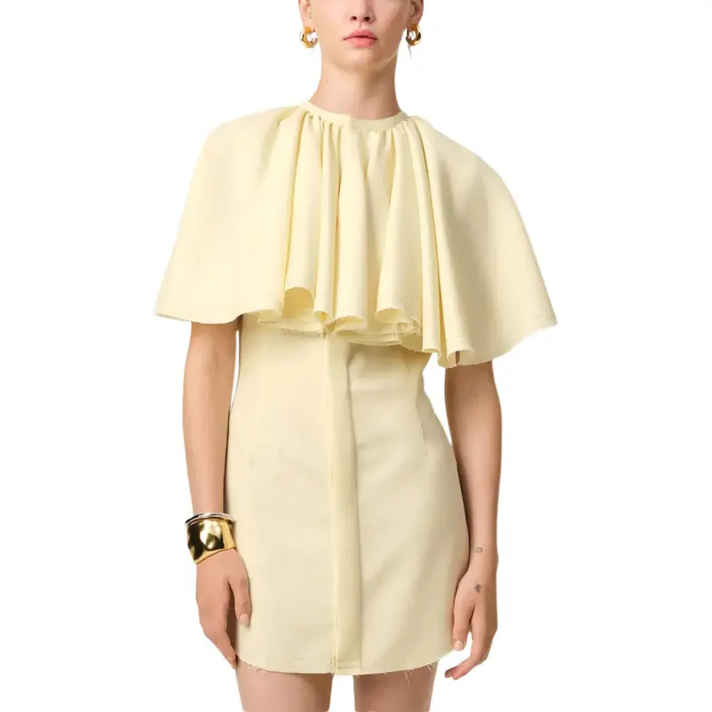 AMIPARIS Ruffle detail Dress-4