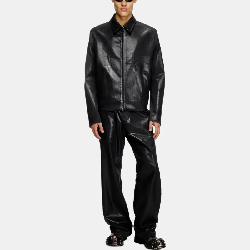 DIESEL Wool Drawstring Trousers-1
