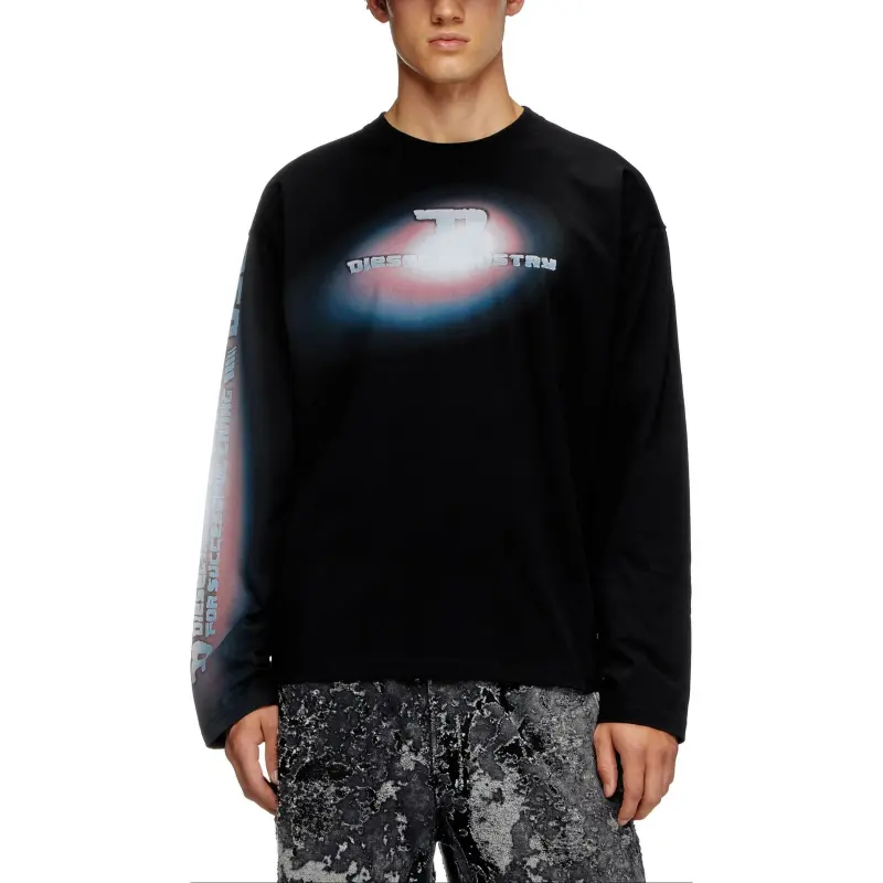 DIESEL T Archie Long Sleeve T Shirt-2