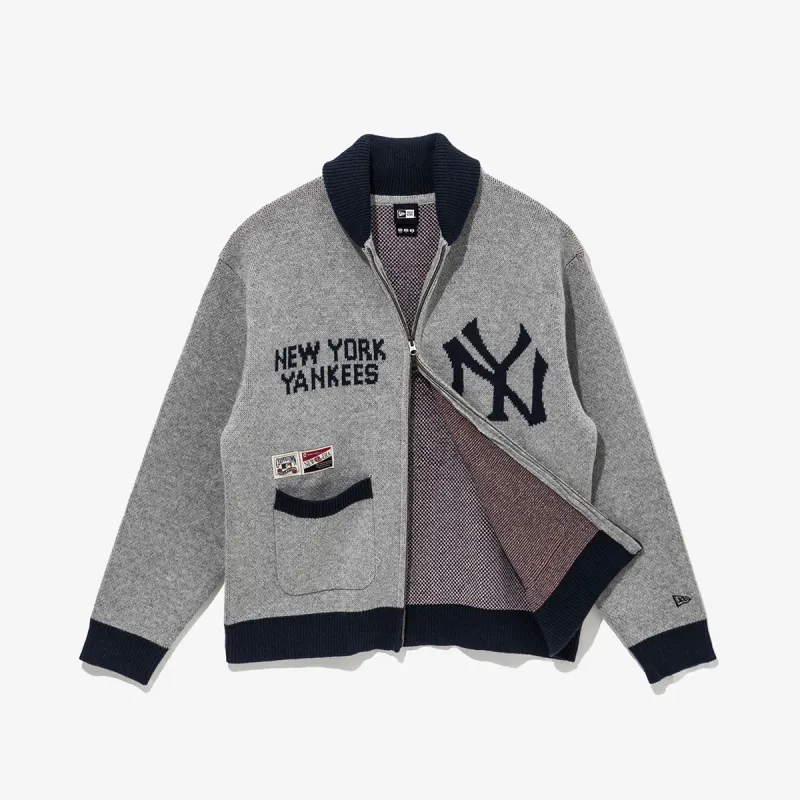 New Era x MLB Knitwear Unisex Gray-1