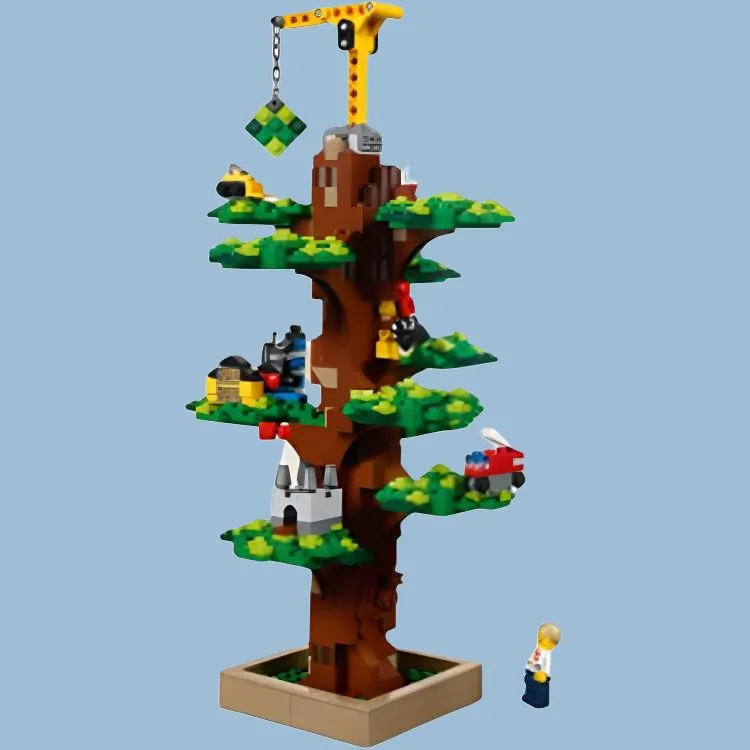 LEGO Icons Building Block Home Creative Tree Building Blocks 832pcs 4000026-3