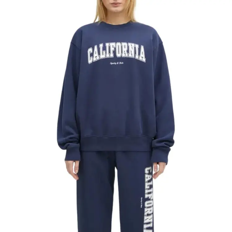 SPORTY & RICH California Crewneck Sweatshirt-2