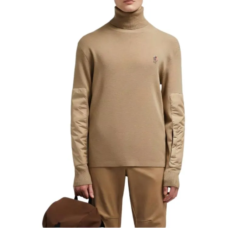 Moncler Grenoble Turtleneck Panelled Sweater-2