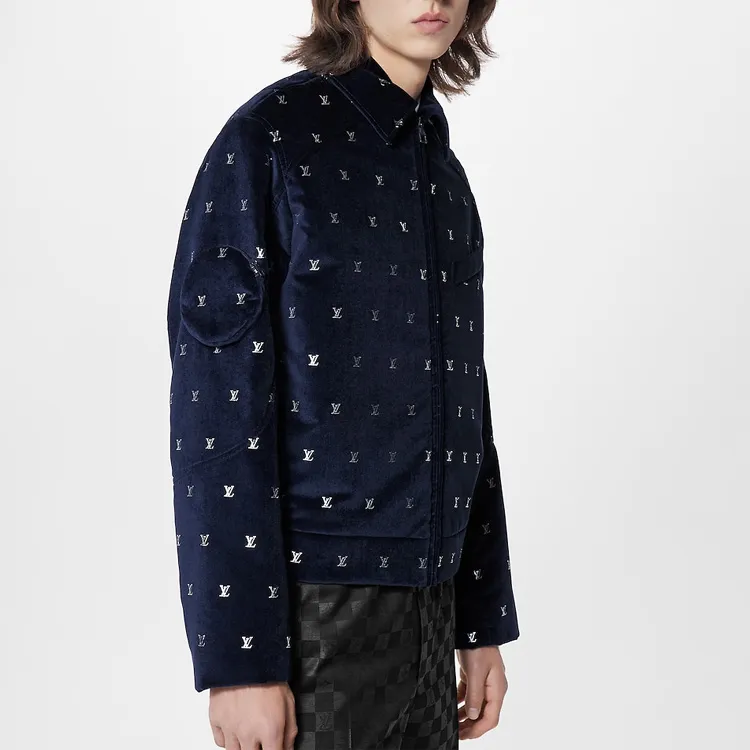 LOUIS VUITTON SS23 Jackets & Coats Men's Navy Blue-4