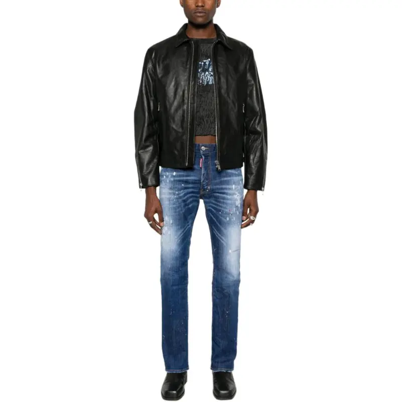 DSQUARED 2 Medium Plantation Wash Skater Jeans-1