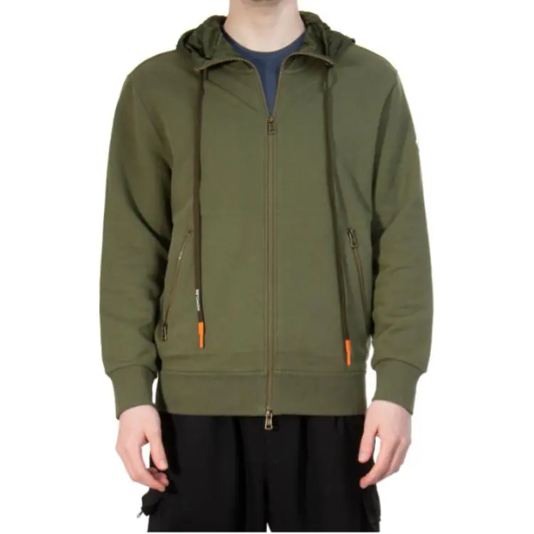 Moncler Sweatshirts Men Army Green-2