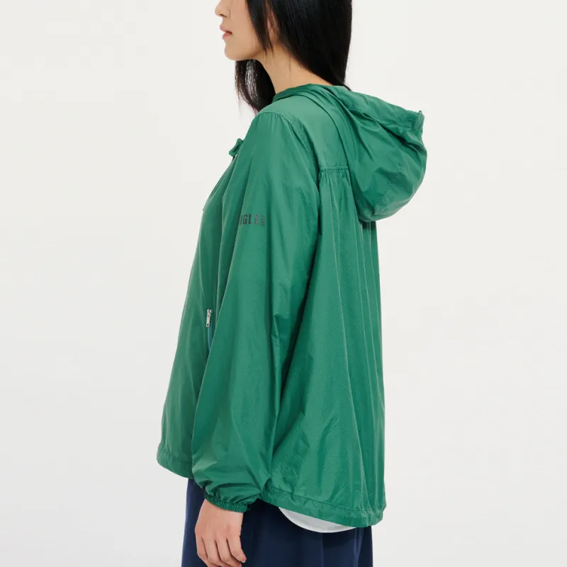 AIGLE UV Protection Sun Protection Clothing Women's Stone Tiao Green-3