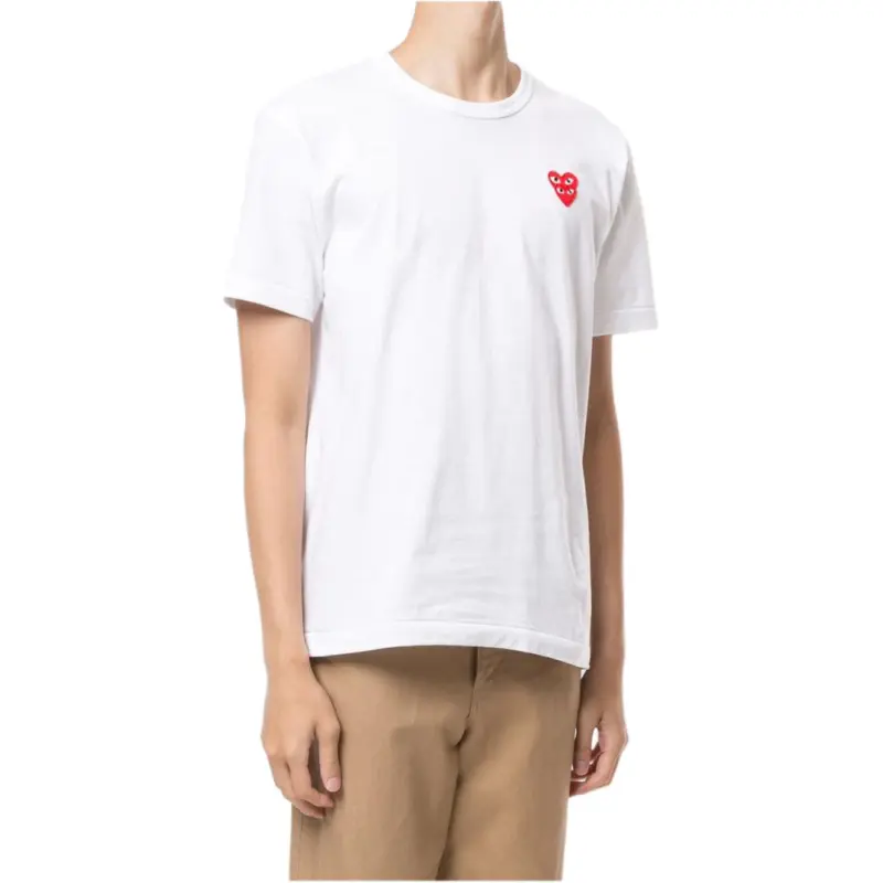 CDG Play Mini Heart T Shirt-1