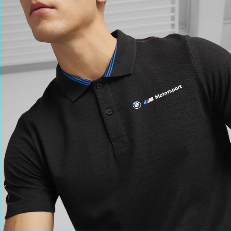 PUMA Bmw M Motorsport Men's Jacquard Polo-5