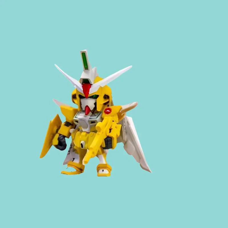 Pizzahut x GUNDAM Gold Cheese Color Scheme Model Kits-2