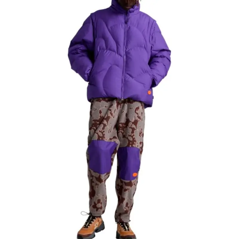 PUMA X P.A.M. Co branded Version Puffer Jackets Unisex Purple-2