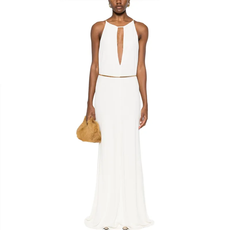 TOM FORD Belted Maxi Dress-1